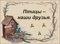 Птицы - наши друзья