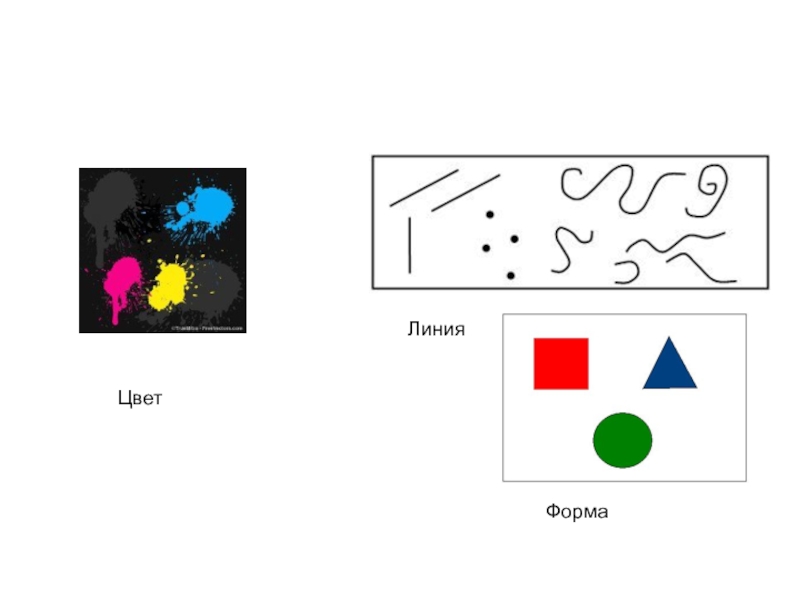 Форма линия. Линия форма цвет. Формы линий.