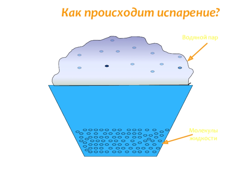 Процесс испарения. Испарение схема процесса. Что происходит в процессе испарения воды. Как происходит испарени. Как происходит испарение.