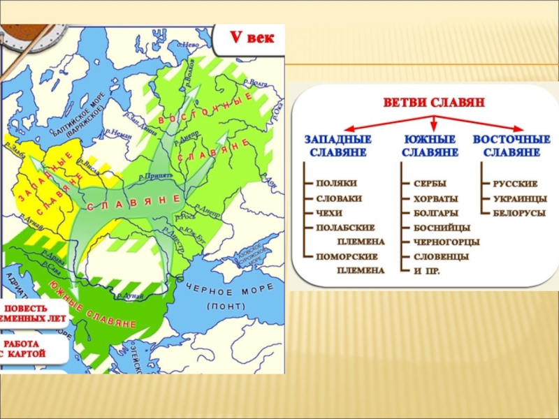 Расселение славян в 6 веке. Восточные славяне западные славяне Южные славяне. Карта славянских племен.