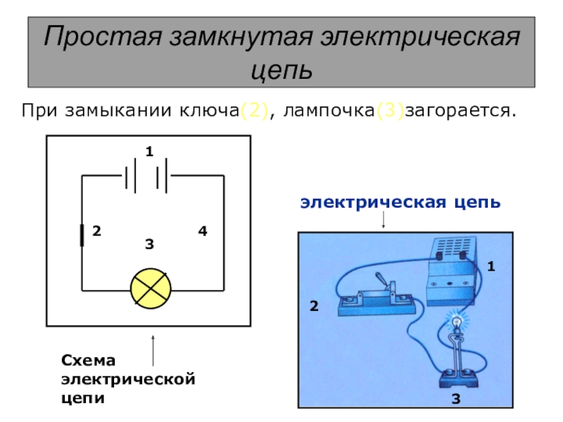 Схема ключа физика