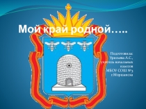 Моя малая родина для 4 класса