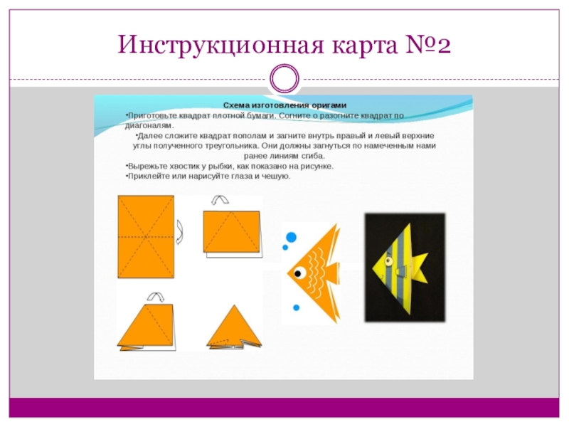 Технологическая карта по технологии 1 класс оригами