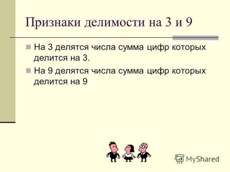 Признаки на 9 на 3. Прихна кделимости на 3 и 9. Признаки желимостина 3.9. Признаки делимости на 9 и на 3 правило. Признаки делимостиделимости на 3 и 9.