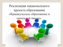 Реализация национального проекта образования Краеведческое образование в начальной школе.