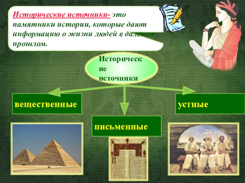 Знакомство с историей 5 класс презентация