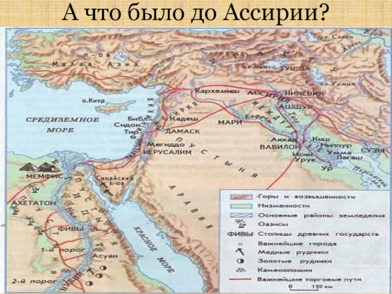 Реки протекающие по территории ассирии