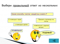 Презентация Выведение пятен в домашних условиях