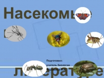 Насекомые в литературе