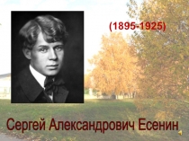 Презентация по литературному чтению на тему О творчестве С.А.Есенина