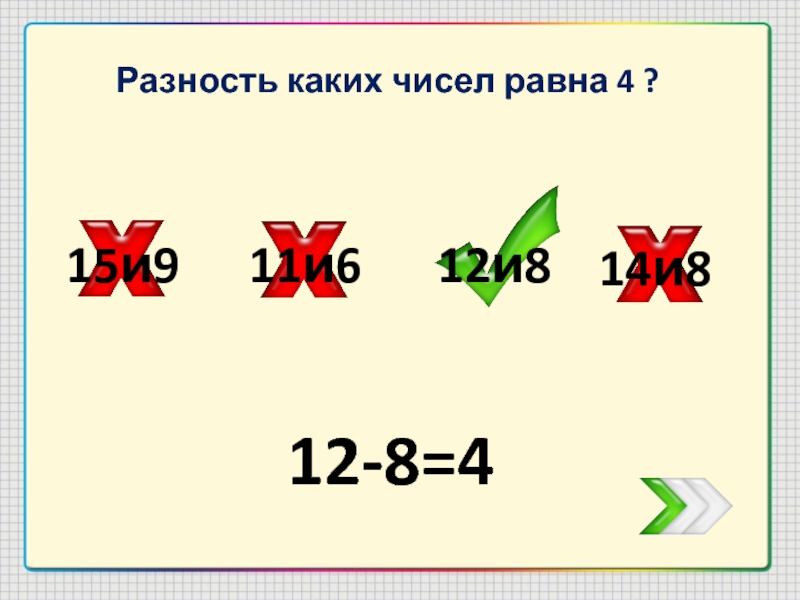 Разность найденных чисел равна. Разность чисел равна. Разность каких чисел равна 4. Разность каких чисел равна 5. Равна разница чисел.