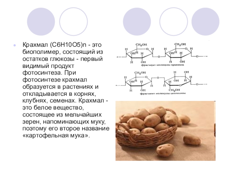 Углеводы крахмал презентация