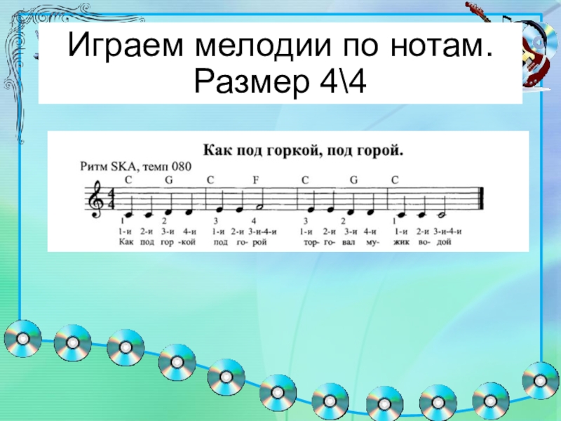 Как узнать какая мелодия играет. Ноты. Размер 4/4 в Музыке. Размер 2/4 в Музыке. Размер в Музыке для детей.