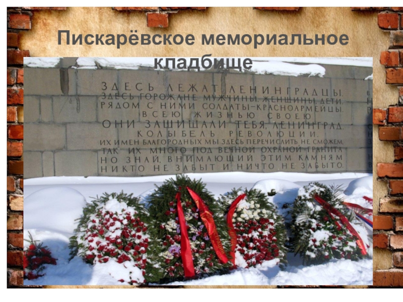 План пискаревского мемориального кладбища