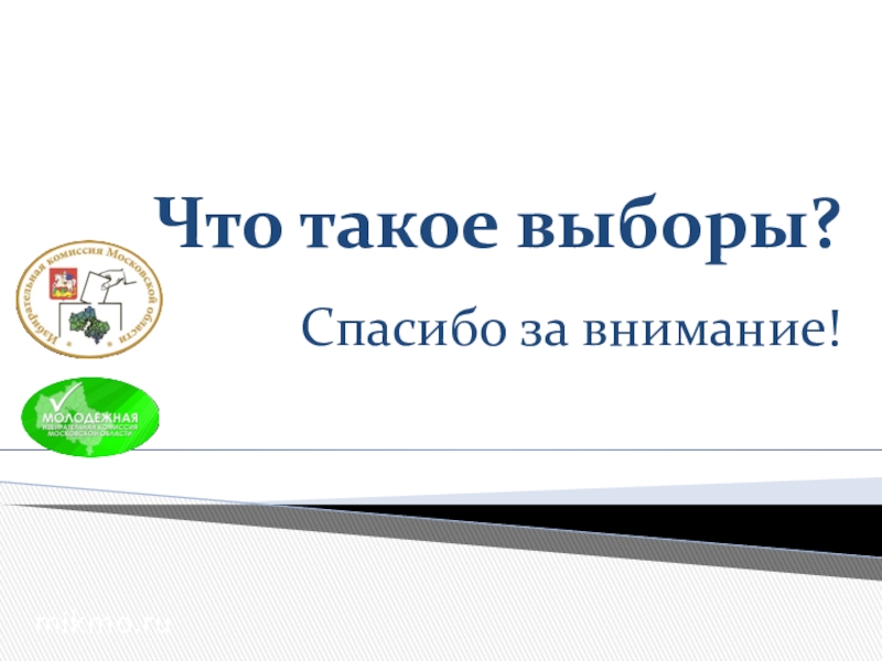 Презентация что такое выборы