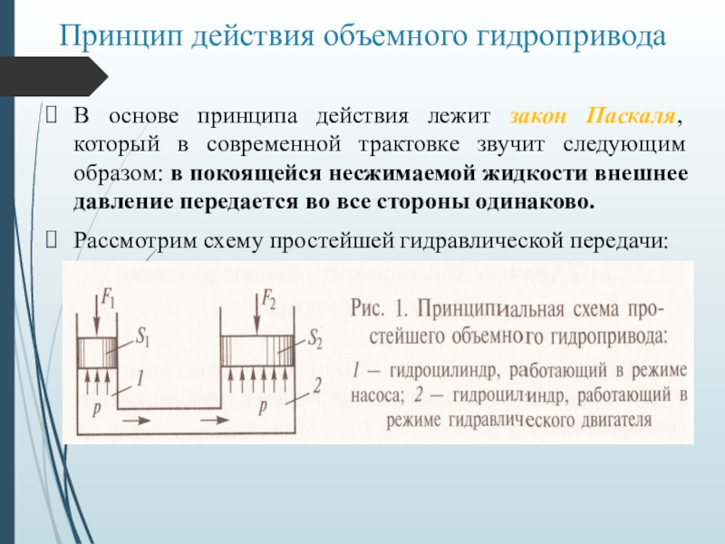 Презентация гидравлические двигатели