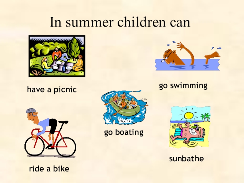 We can fun. What can we do in Summer. In Summer i can. What did you do in Summer. Summer activities презентация.