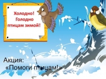 Экологическая акция Покормите птиц зимой!