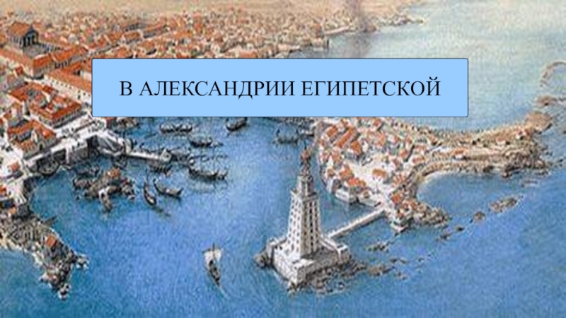 Александрия египетская план