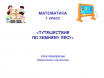 Презентация по математике 1 класс что узнали,чему научились