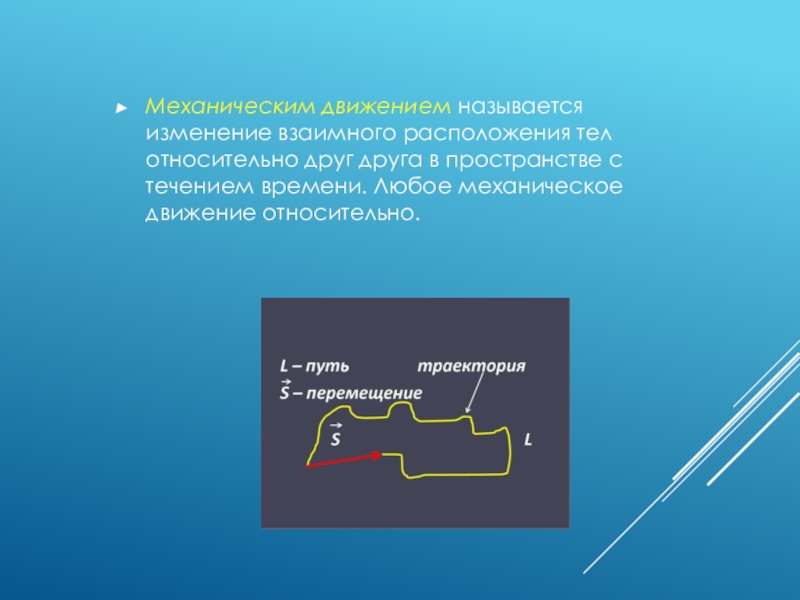 Механическим движением называется