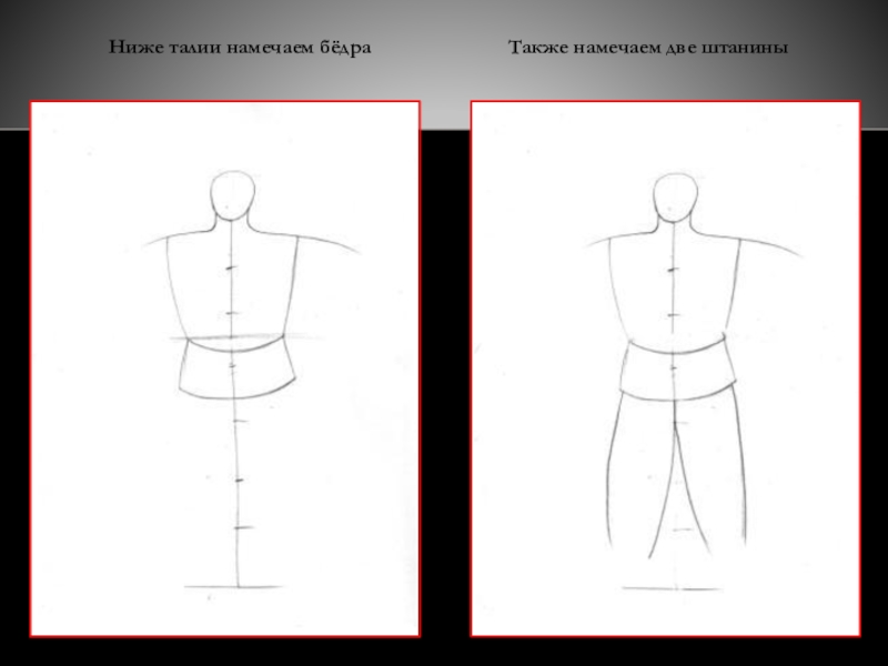 Нарисовать мужской образ