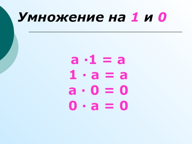 Презентация по математике 3 класс умножение