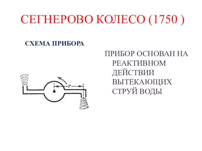 Сегнерово колесо презентация