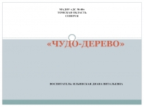 Презентация учебного процесса Чудо-дерево