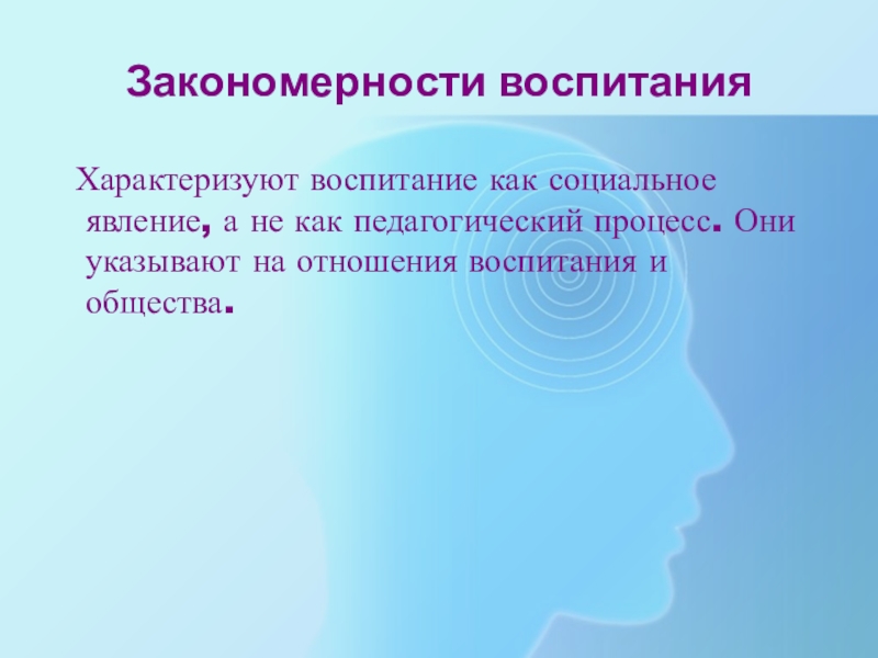 Воспитание как педагогический процесс доклад, проект
