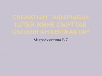 Презентация:Іштей және сырттай сызылған көпжақтар,(11 сынып)