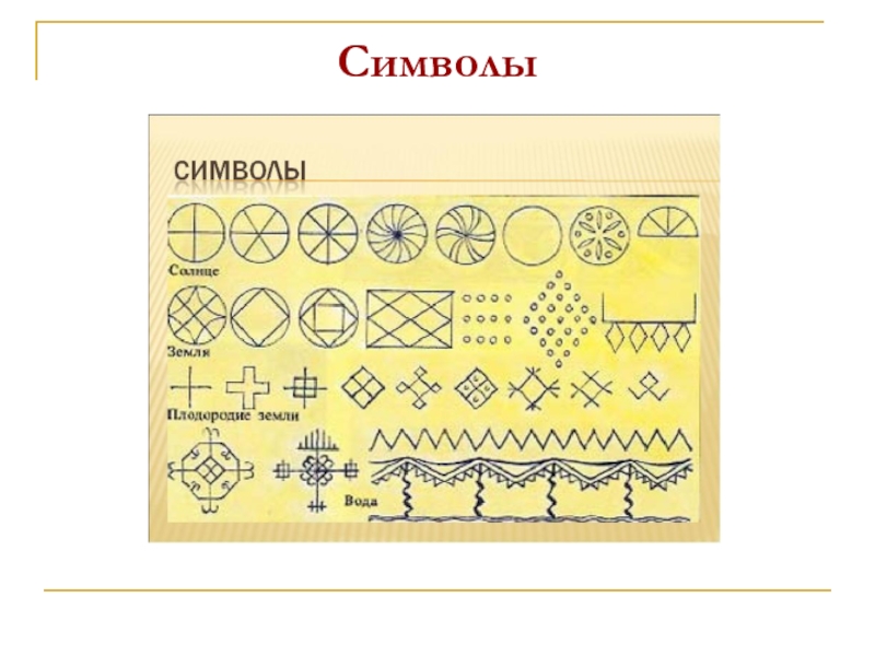 Символ земли рисунок