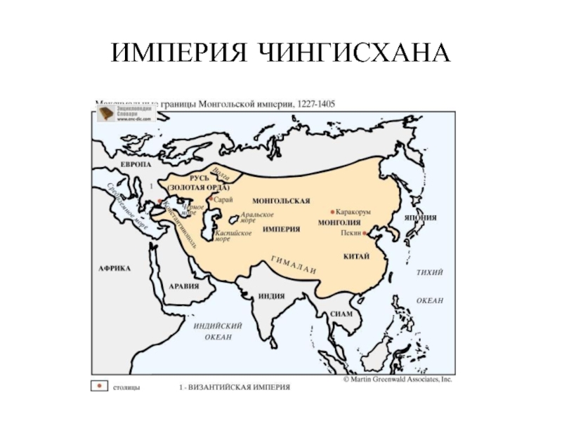 О процессе образования империи чингисхана