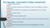 Разработка урока по истории В афинских школах и гимнасиях