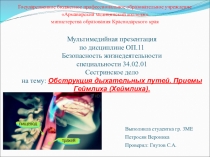 Презентация по БЖД на тему Метод Геймлиха