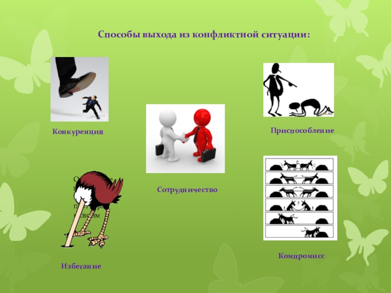 Избегание картинки для презентации