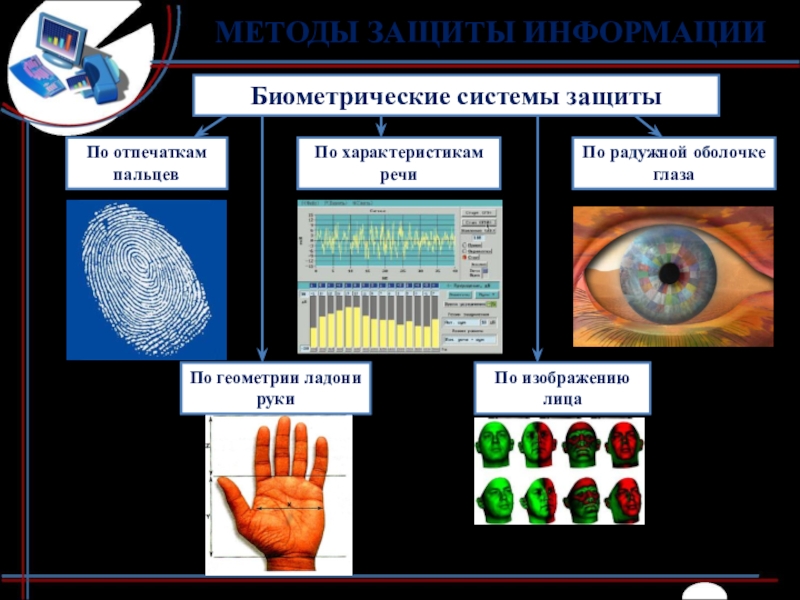 Биометрия что это. Биометрические системы защиты. Биометрические методы. Методы биометрической идентификации. Биометрические методы защиты.