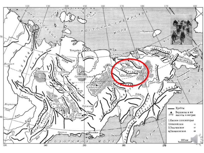 Направление горных хребтов хребет черского. Тас Хаяхтах хребет на карте. Алазейское плоскогорье на карте. Становой хребет на карте. Алазейское Нагорье на карте России.