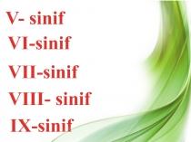 Bilik yarışı 6-9 siniflər üçün