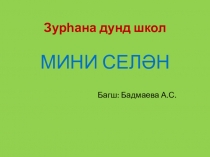 МИНИ СЕЛӘН
