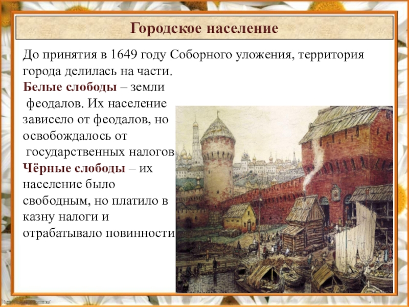 Белые слободы это. Белые слободы в 17 веке это. Городское население в 17 веке. Городское население в 17 веке в России. Городское население 17 века в России.