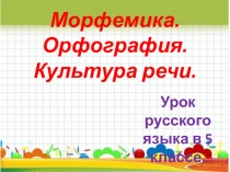 Презентация по русскому языку на тему Различай родственные слова и их формы (5 класс)