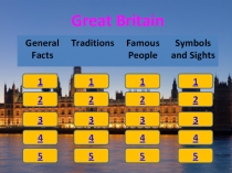 Презентация-игра на тему Facts about Great Britain