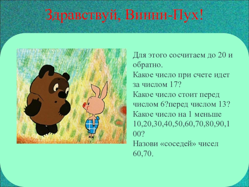 Винни пух презентация для детей