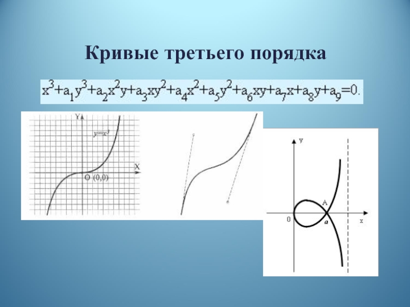 3 и 4 порядки. Алгебраические кривые 3-го порядка. Классификация алгебраических кривых 3-го порядка. Алгебраическая кривая 3-го порядка Ньютона. Кривые четвертого порядка.