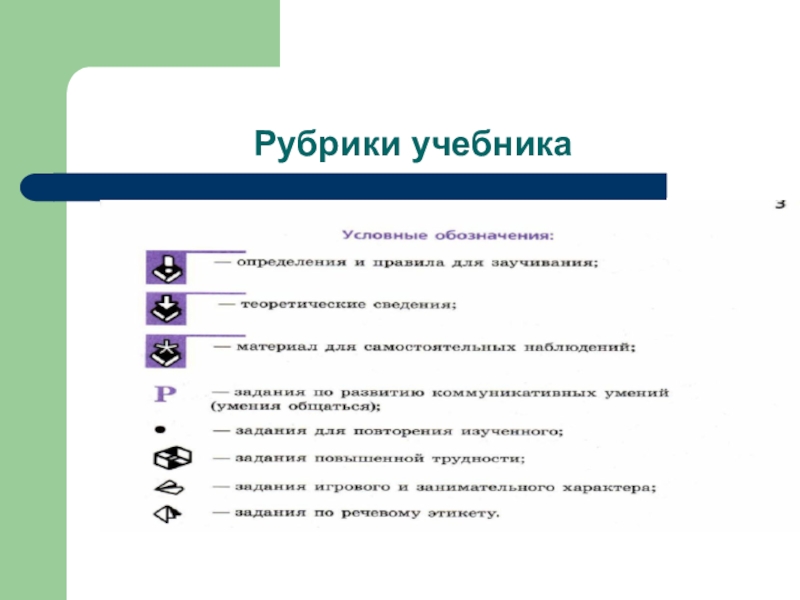 Рубрика называется. Рубрики учебника. Рубрики в учебнике русского языка. Название рубрик учебника. Выпишите названия рубрик учебника.