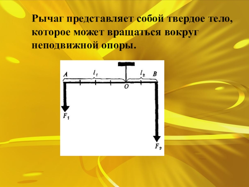 Рычаг схема 7 класс физика