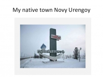 Презентация My native town