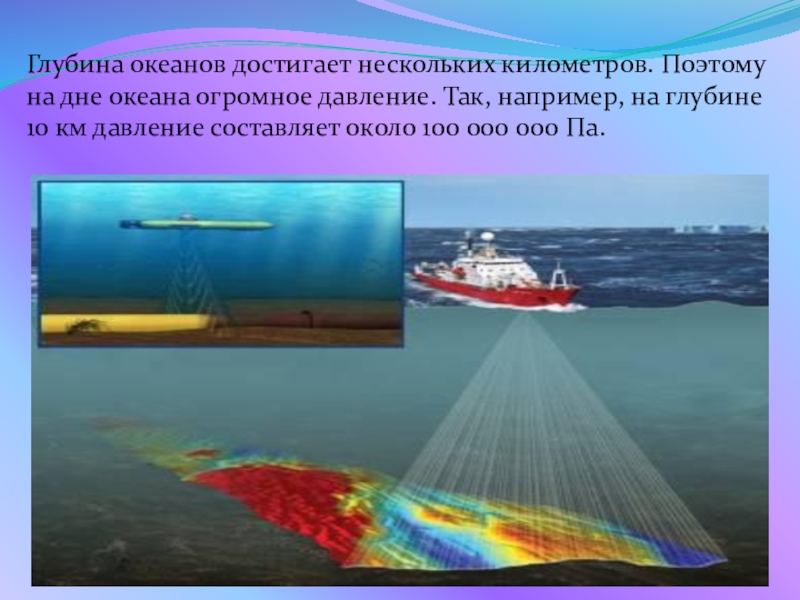 Давление морей в океане. Исследование дна океана. Исследование глубин океана. Давление морских глубин. Исследование морских глубин физика.