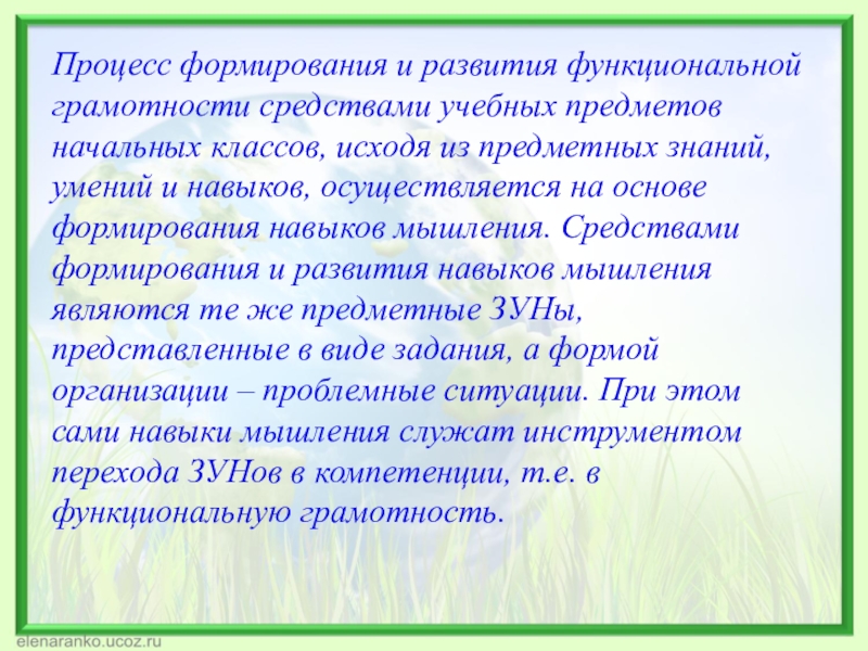 Функциональная грамотность учителя. Формирование функциональной грамотности. Цели и задачи формирования функциональной грамотности. Развитие функциональной грамотности учащихся. Развитие функциональной грамотности в начальной школе.